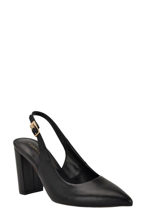 Tommy Hilfiger Azalee Block Heel Slingback Pump In Multi