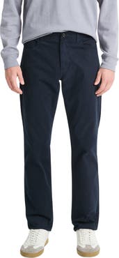 Vince Dylan Slim Fit Peached Stretch Cotton Pants