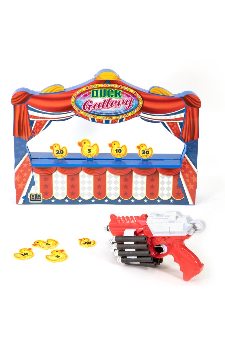 Ambassador Games Duck Shooting Gallery Tabletop Game, Alternate, color, Multicolored