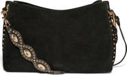 AIMEE Roma Suede Shoulder Bag
