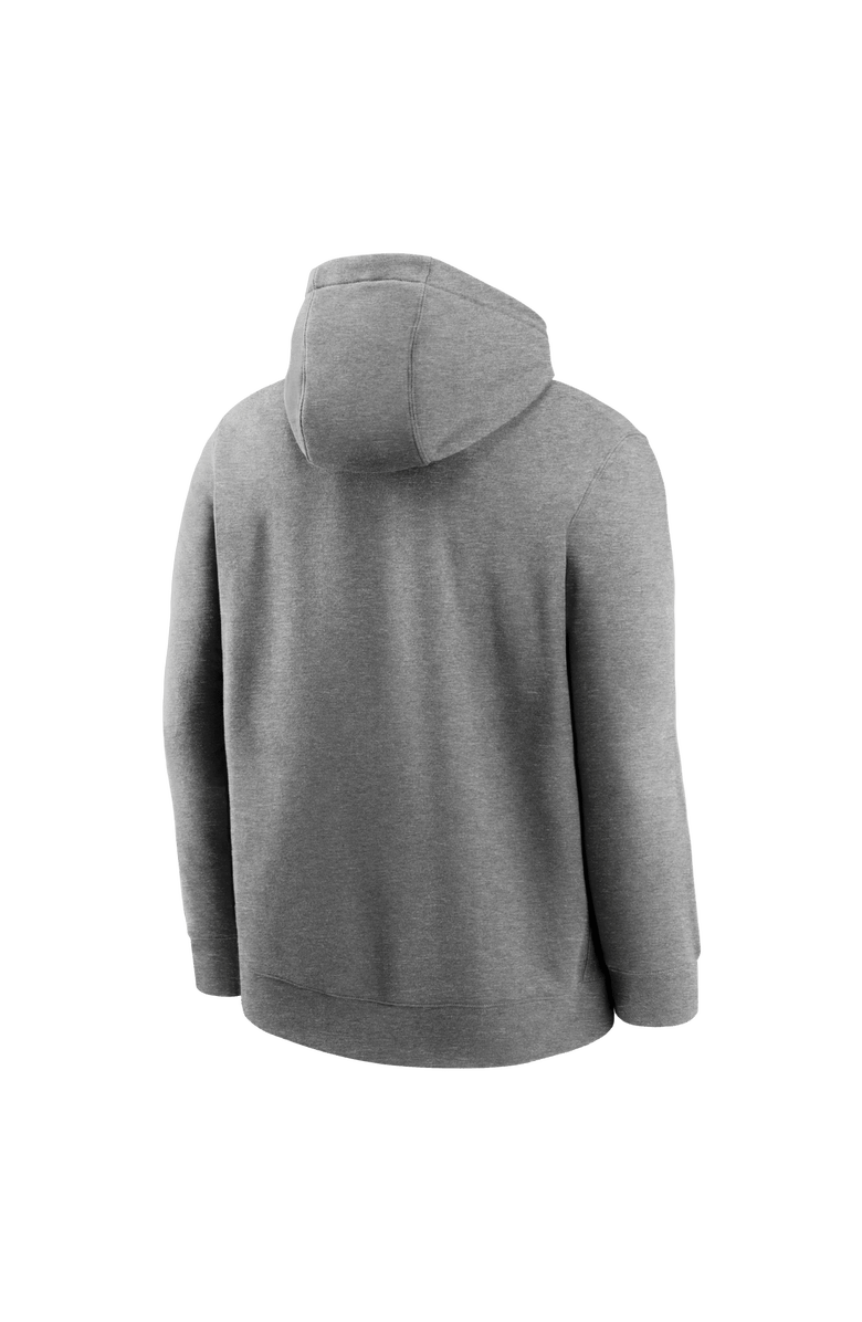 Nike Men's Nike Heather Gray New England Patriots Patriot Pat Club Hoodie, Alternate, color, Heather Gray