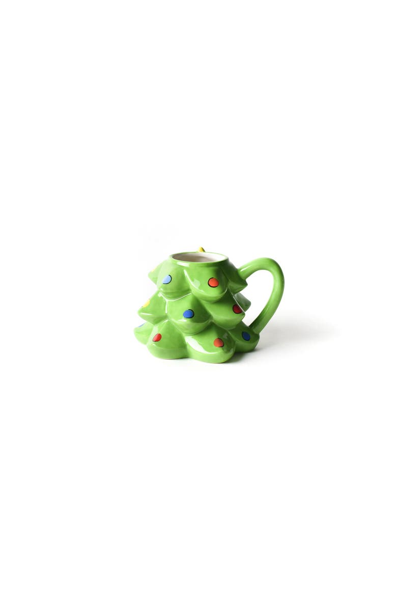 Tree Shaped Mug, Alternate, color, Green