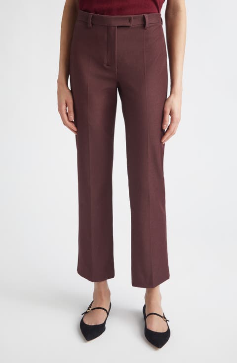 Umanita Stretch Twill Ankle Pants
