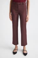 Max Mara Umanita Stretch Twill Ankle Pants