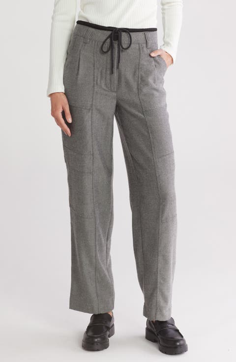 Relaxed Utility Straight Leg Pants