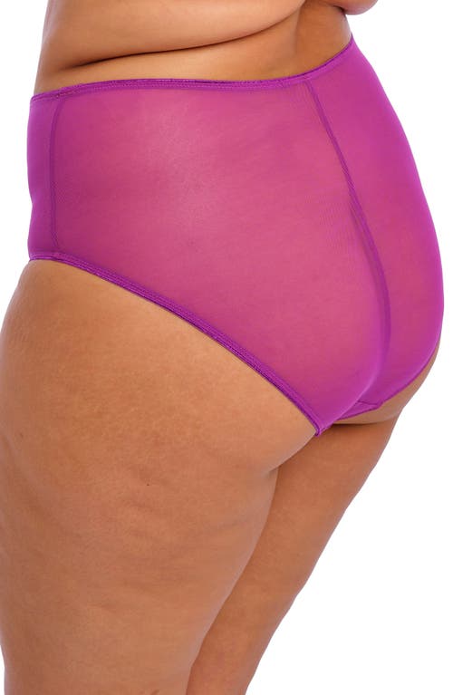 Elomi Matilda Full Figure Embellished Briefs In Hollyhock