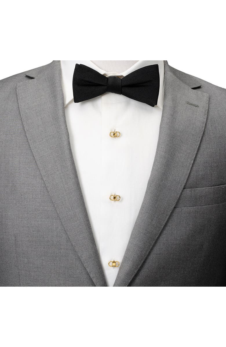 Cufflinks, Inc. Horse Bit Shirt Studs, Alternate, color, Gold