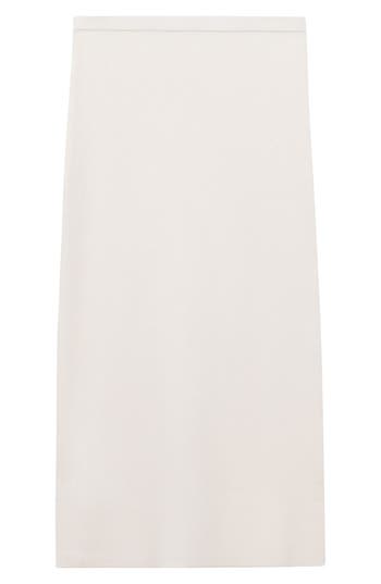 Mango Fine Knit Midi Skirt In Multi