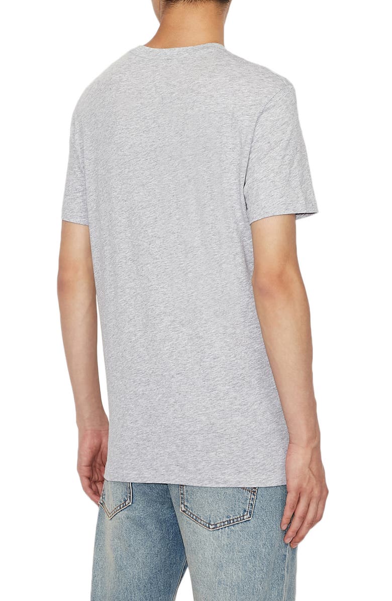 Armani Exchange Heathered Crewneck T-Shirt, Alternate, color, 
