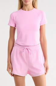 90 DEGREE BY REFLEX Nudetech Volley Club Crop T-Shirt