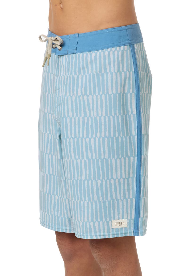 Kids' Lineup Board Shorts, Alternate, color, STONE BLUE