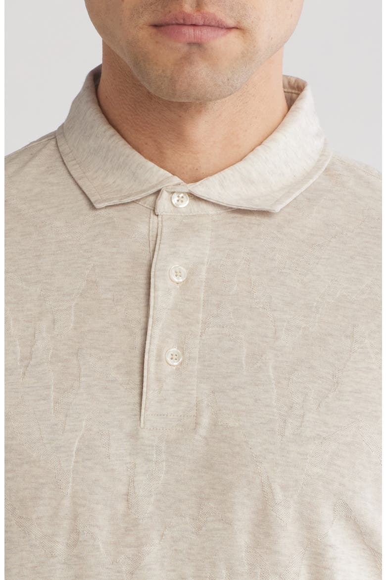 Torbay Cotton Polo, Alternate, color, OATMEAL MARBLE