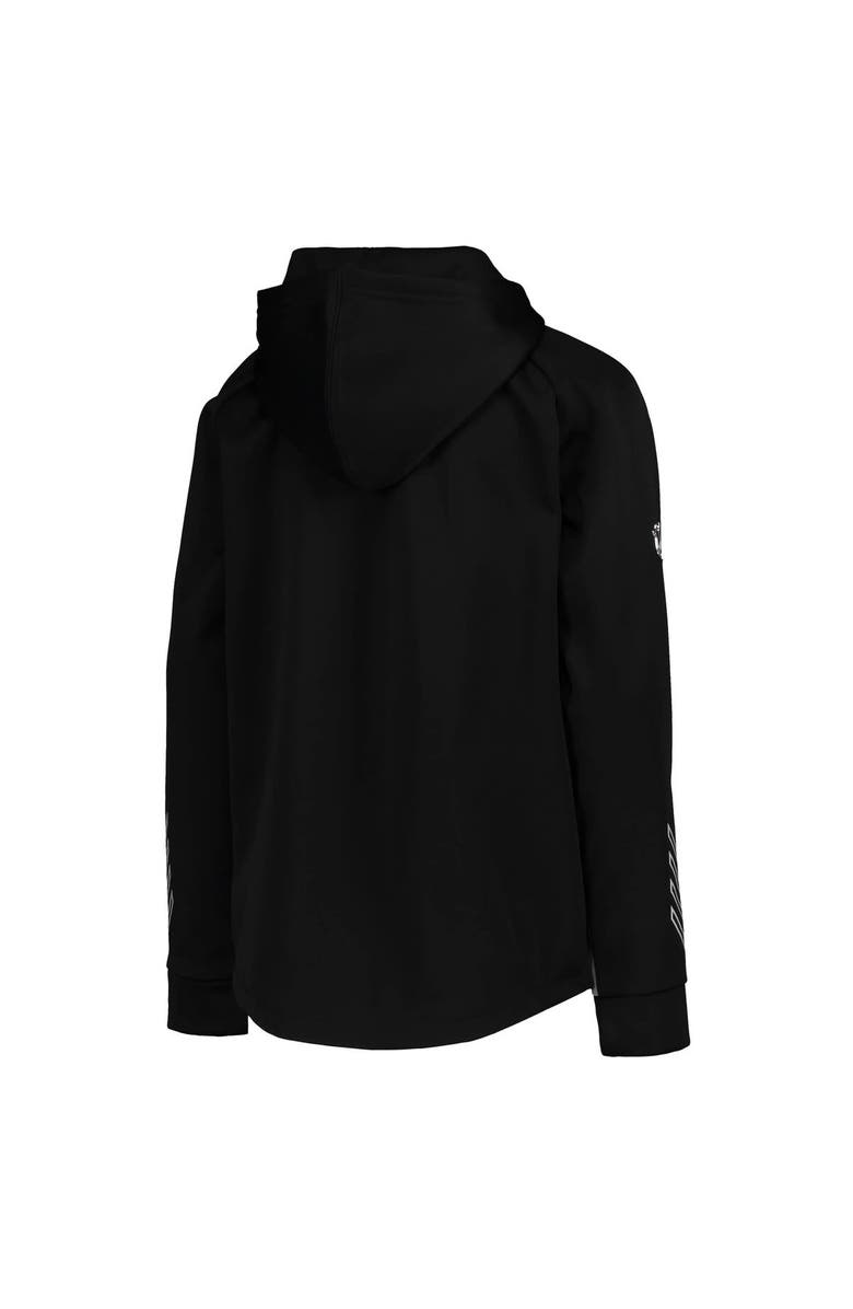 FANATICS Youth Fanatics Branded Black Los Angeles Kings Authentic Pro Raglan Pullover Hoodie, Alternate, color, 