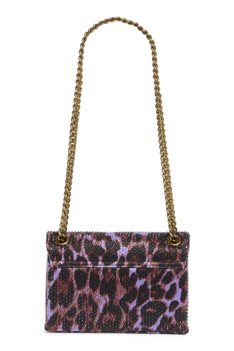 Mini Brixton Crystal Satin Crossbody Bag, Alternate, color, LIGHT/ PASTEL PURPLE