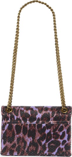 Mini Brixton Crystal Satin Crossbody Bag