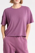 YOGALICIOUS Heavenly Ribbed Deluxe Boxy Crop T-Shirt