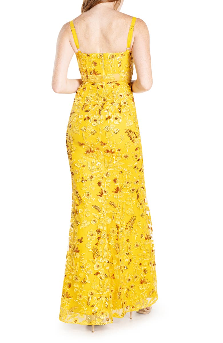 Dress the Population Aria Maxi Dress, Alternate, color, 