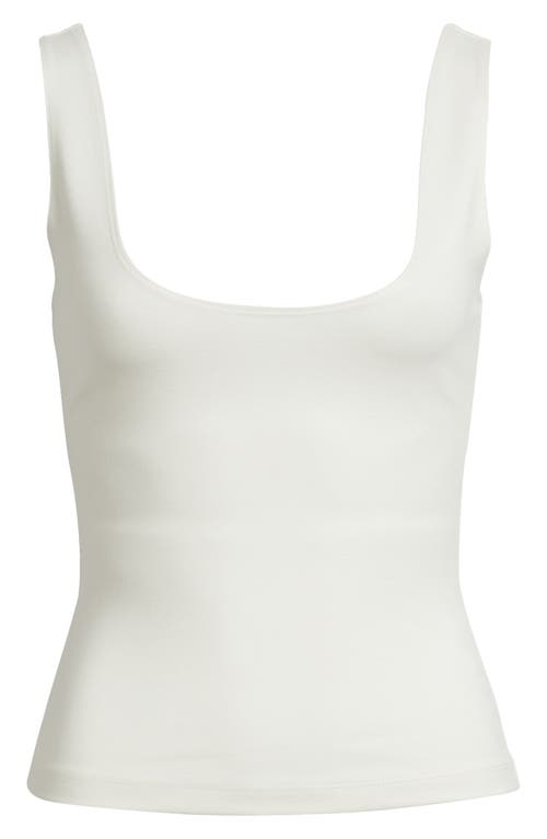 Artless Forever Inez Scoop Neck Tank In White