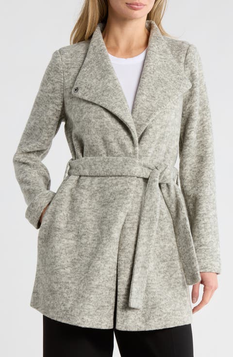 Nora Brushed Sweater Coat