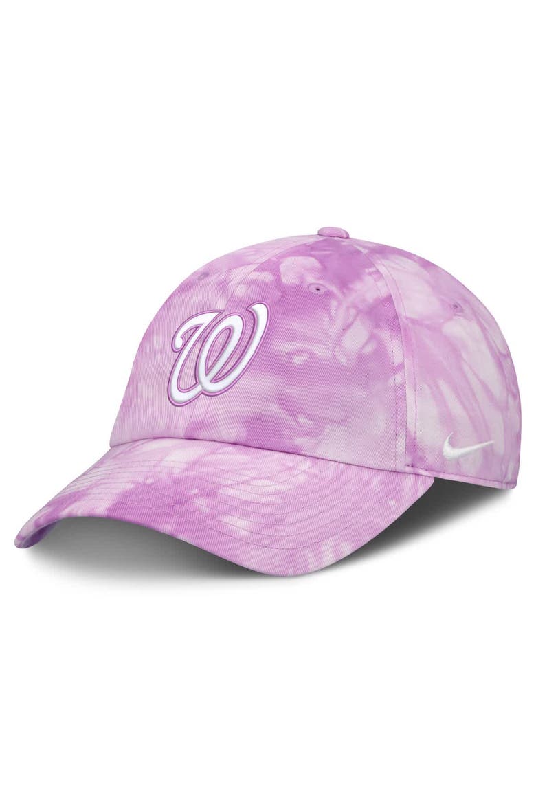 Women's Nike Light Pink Washington Nationals Mother’s Day Club Adjustable Hat, Main, color, Light Pink