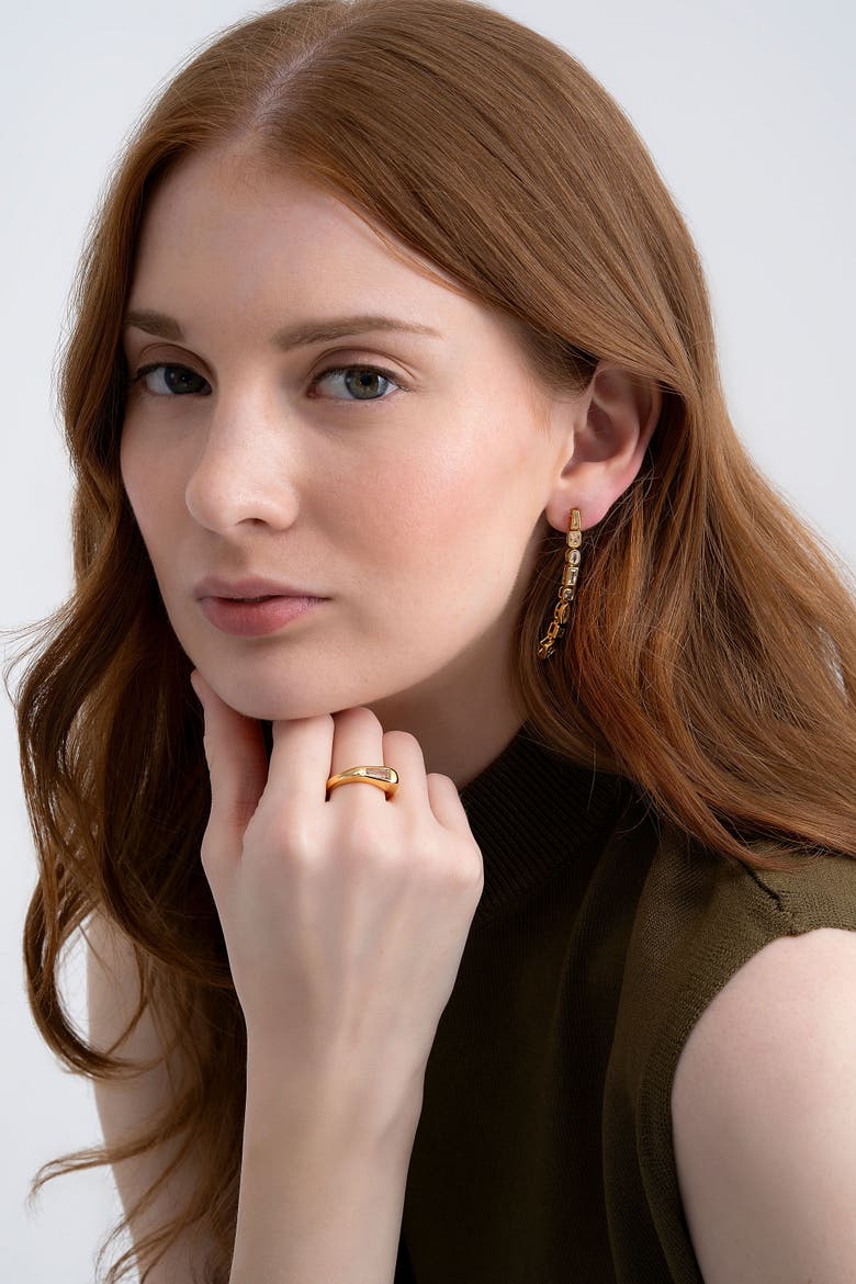 Facet Ring, Alternate, color, Gold