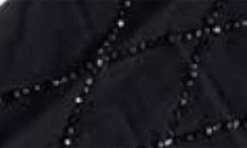 High Heel Jungle Crystal Embellished Sheer Tights In Black