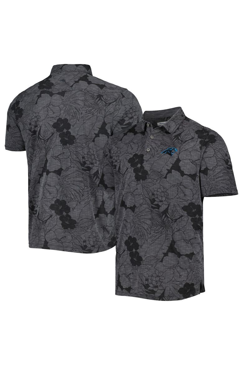 Men's Tommy Bahama Blue Carolina Panthers Miramar Blooms Polo, Main, color, Blue