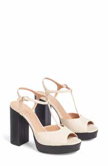 LK Bennett Lorna T-Strap Platform Sandal