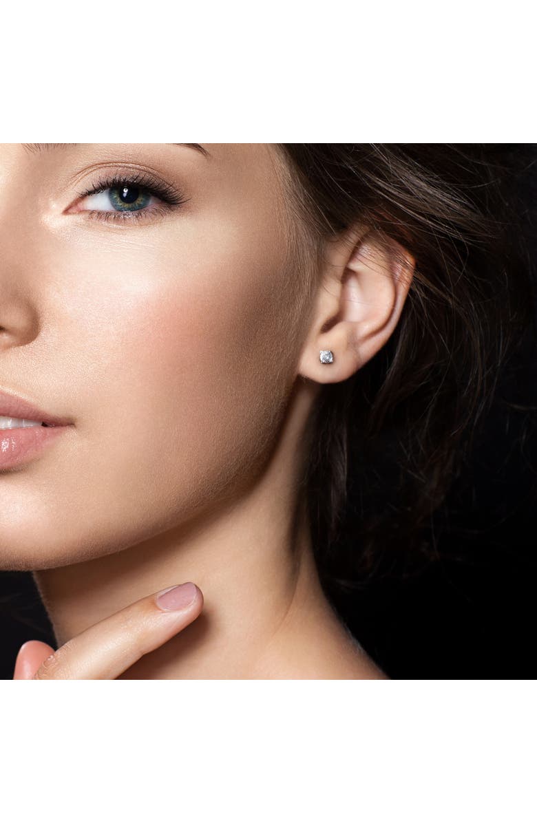 Julianna B. 1 CTW Lab-Grown Diamond Stud Earrings 14k, Alternate, color, White Gold