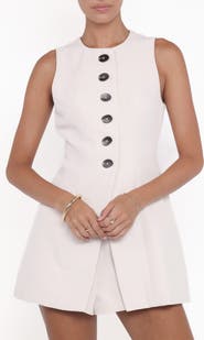 Petal & Pup Amanda Sleeveless Split Front Tunic