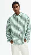 H&M Relaxed-fit linen-blend shirt