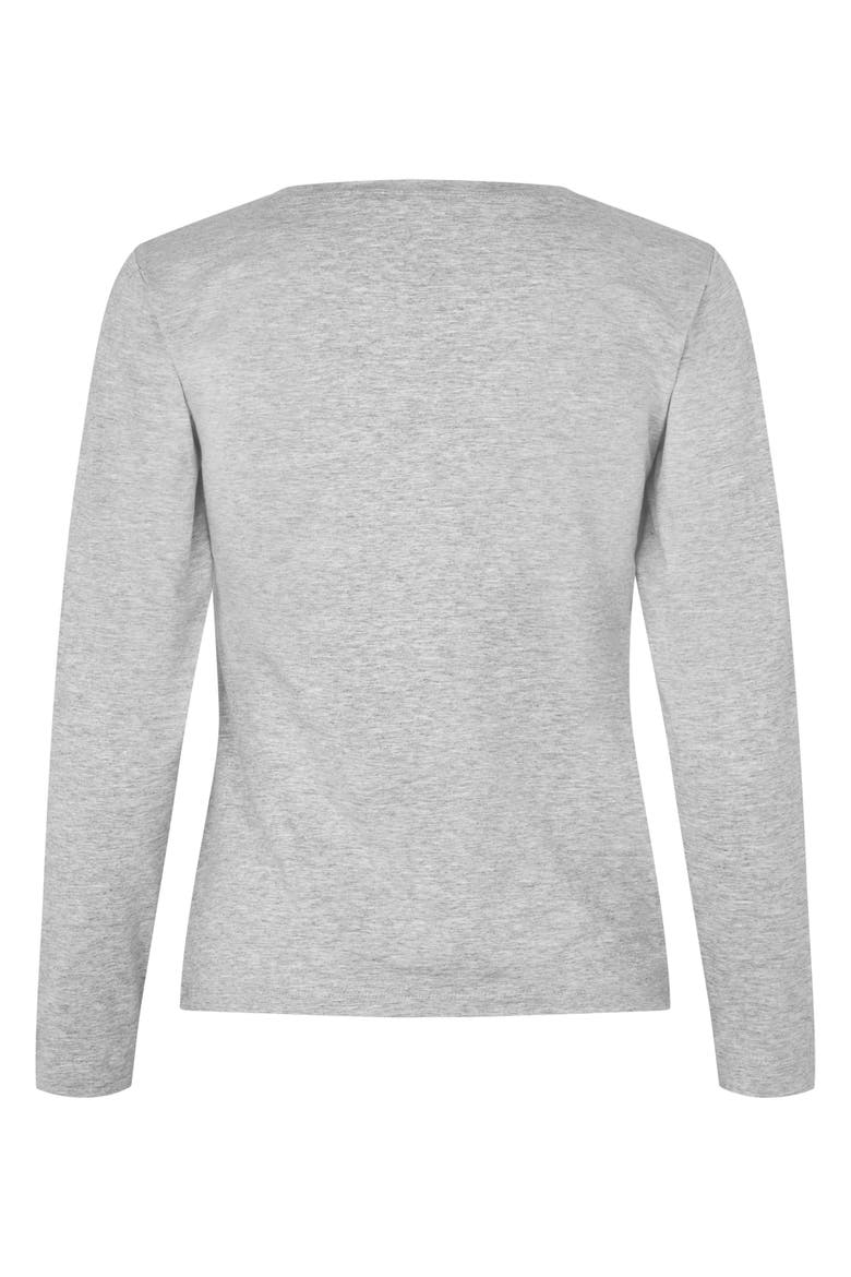 Long Sleeve Top, Alternate, color, M. Grey Mel.