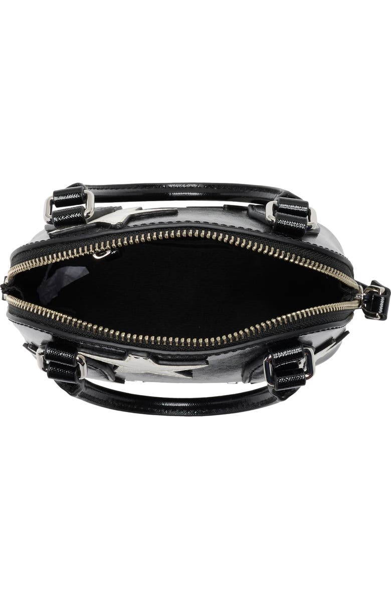 Marc Jacobs Star Patchwork Dome Satchel, Alternate, color, Black Multi