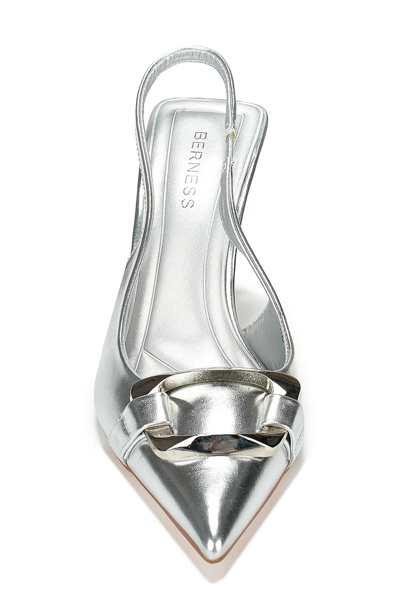 BERNESS Cindy Slingback Pump, Alternate, color, Silver