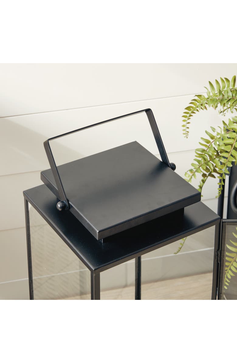 Napa Home & Garden Alden Lantern, Alternate, color, Black