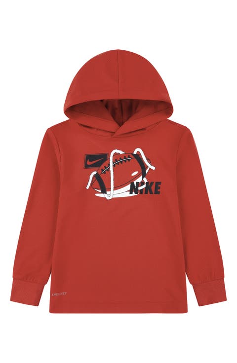 Kids' Sport Print Hooded Long Sleeve T-Shirt (Toddler)