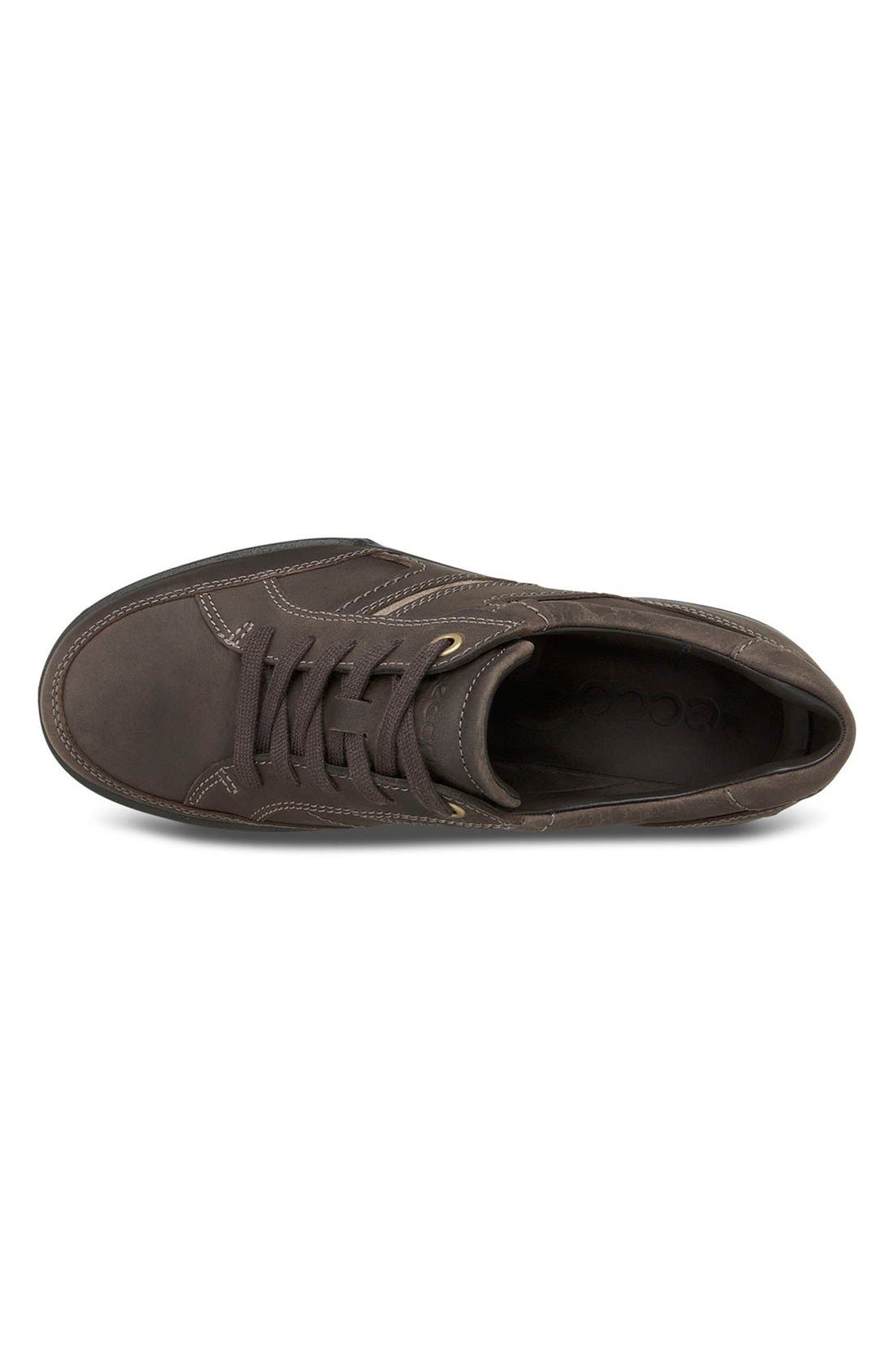 ECCO 'Transporter' Sneaker, Alternate, color, Birch/ Brown Leather