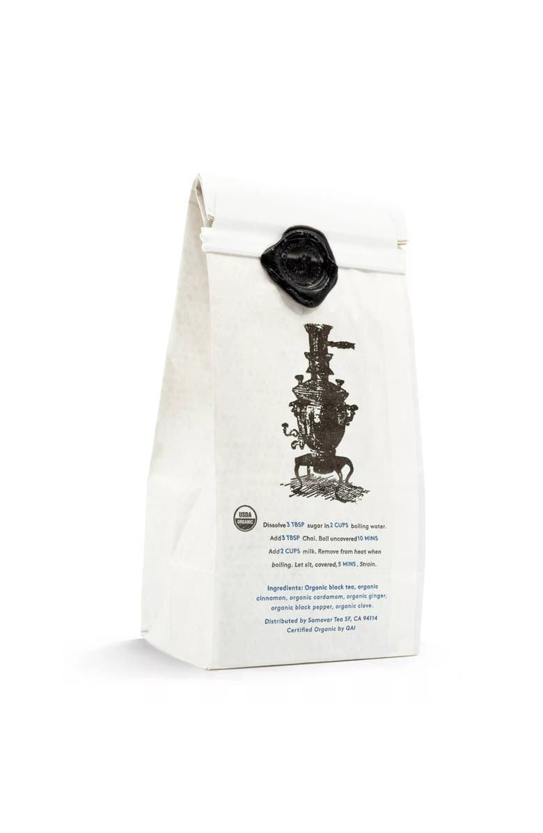 Samovar Tea Masala Chai Black Tea, Organic, Alternate, color, 1 Lb Bulk Bag