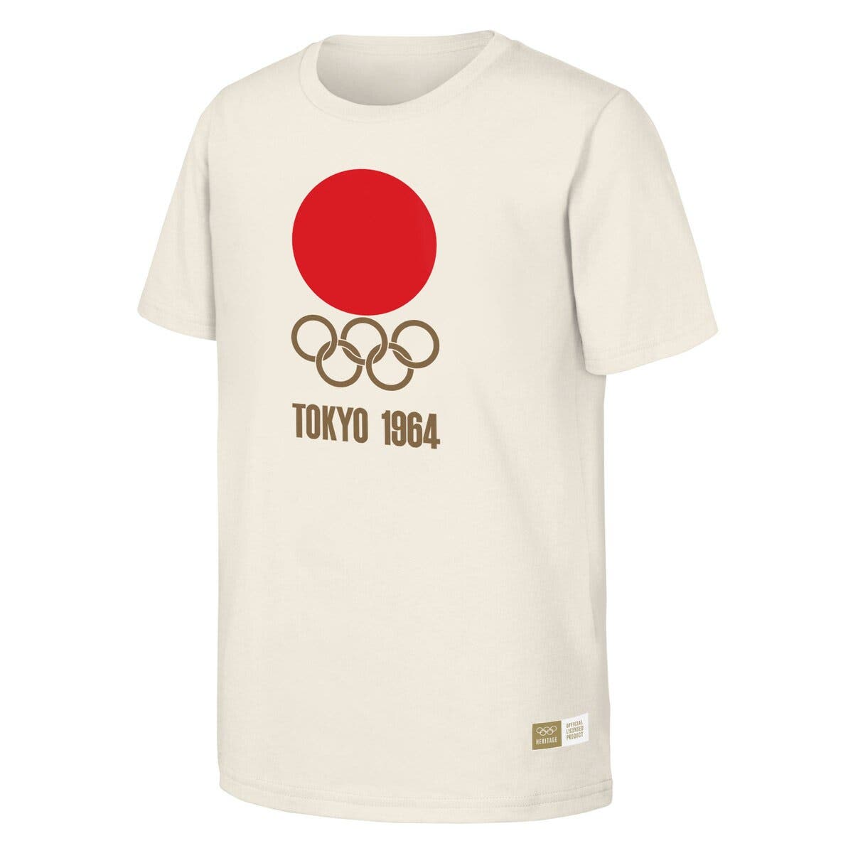 Men's  Natural 1964 Tokyo Games Olympic Heritage T-Shirt - image 2