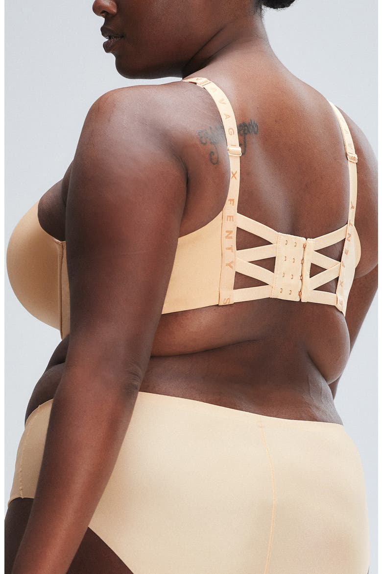 Microfiber T-Shirt Bra, Alternate, color, HONEY NUDE