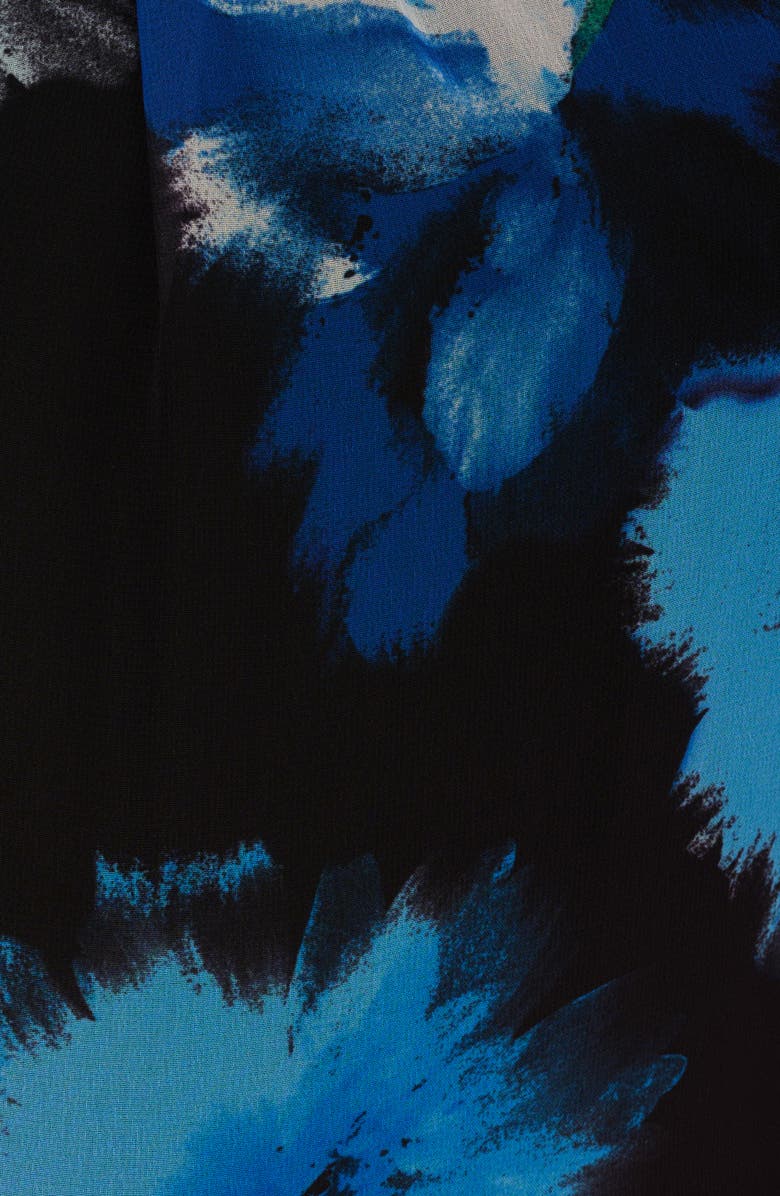 Adrianna Papell Floral Maxi Jumpsuit, Alternate, color, 