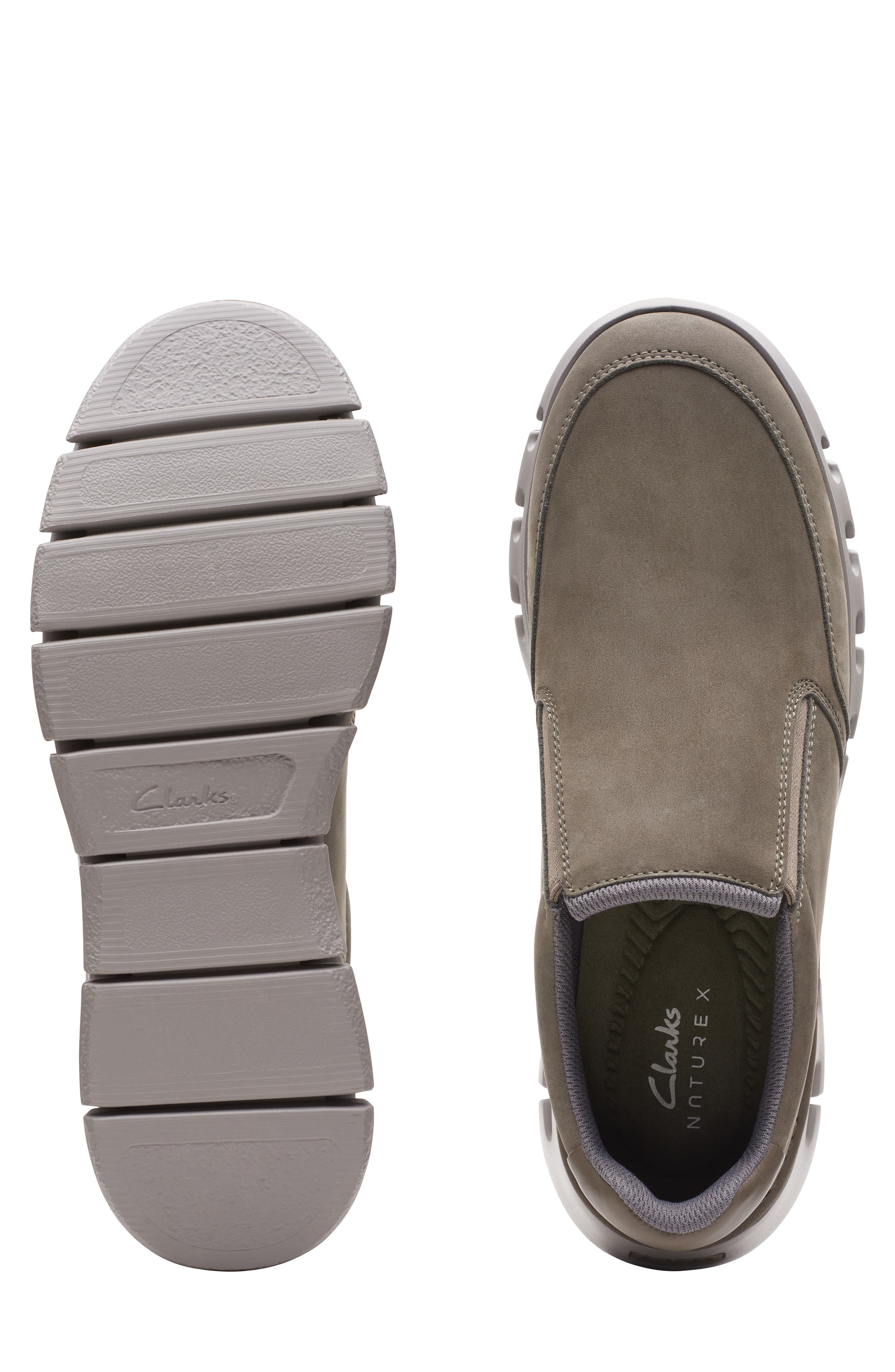 Clarks<sup>®</sup> Nature x Step Slip On Sneaker, Alternate, color, 