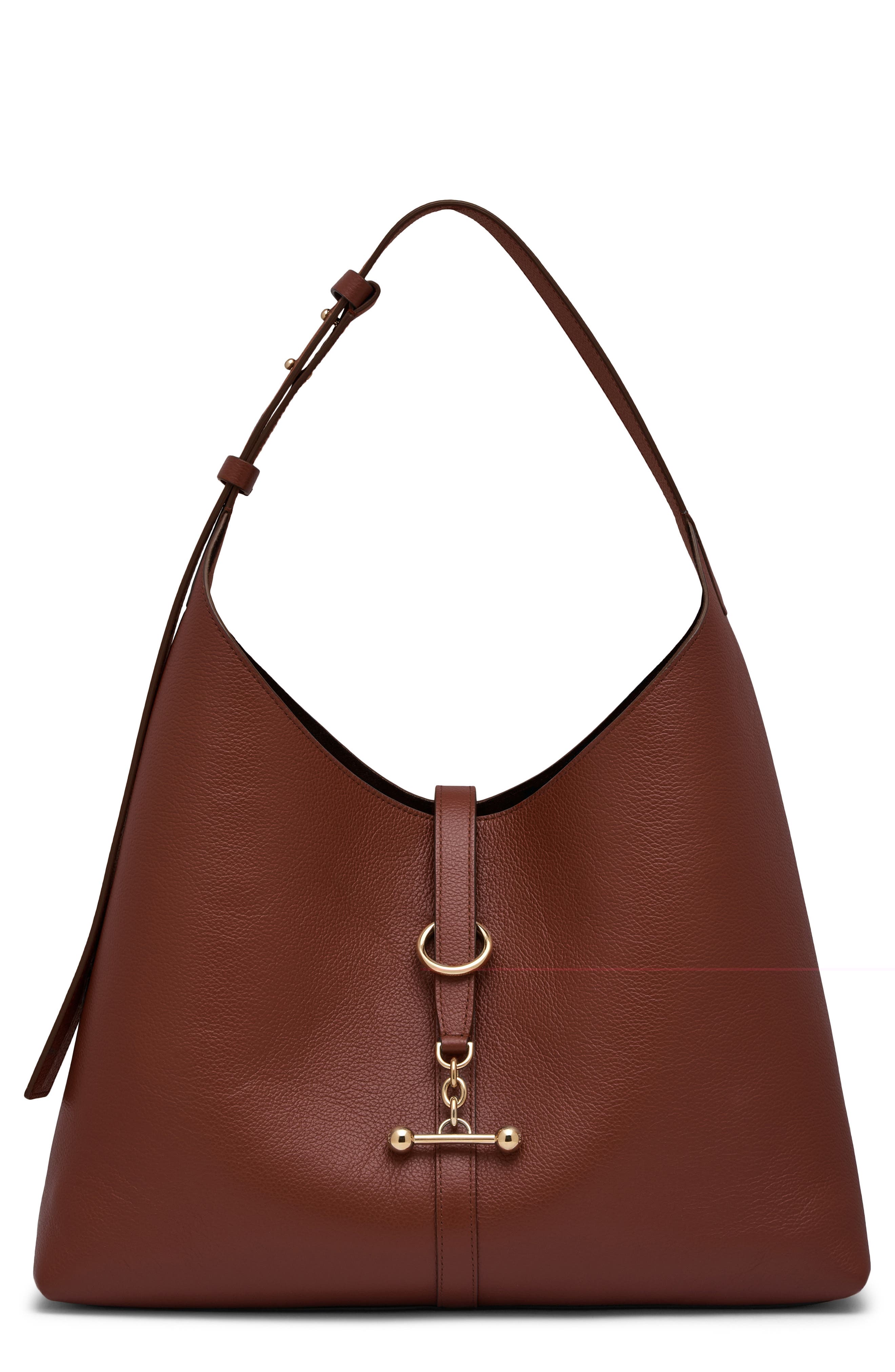 Maxi Kite Hobo Bag, Main, color, WALNUT