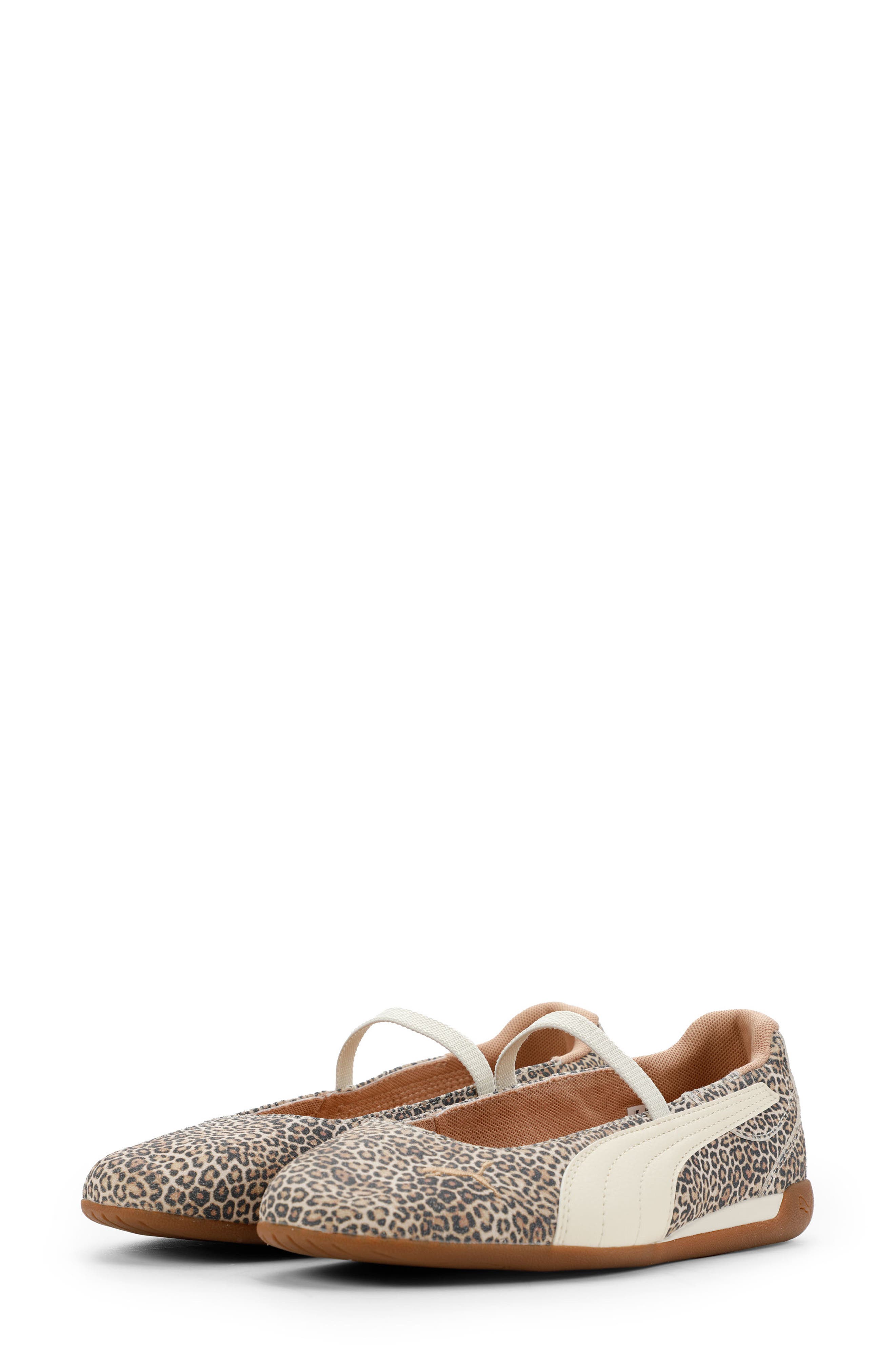 Replicatch Ballet Sneaker, Main, color, CHOCOLATE BROWN/ IVORY/ GOLD