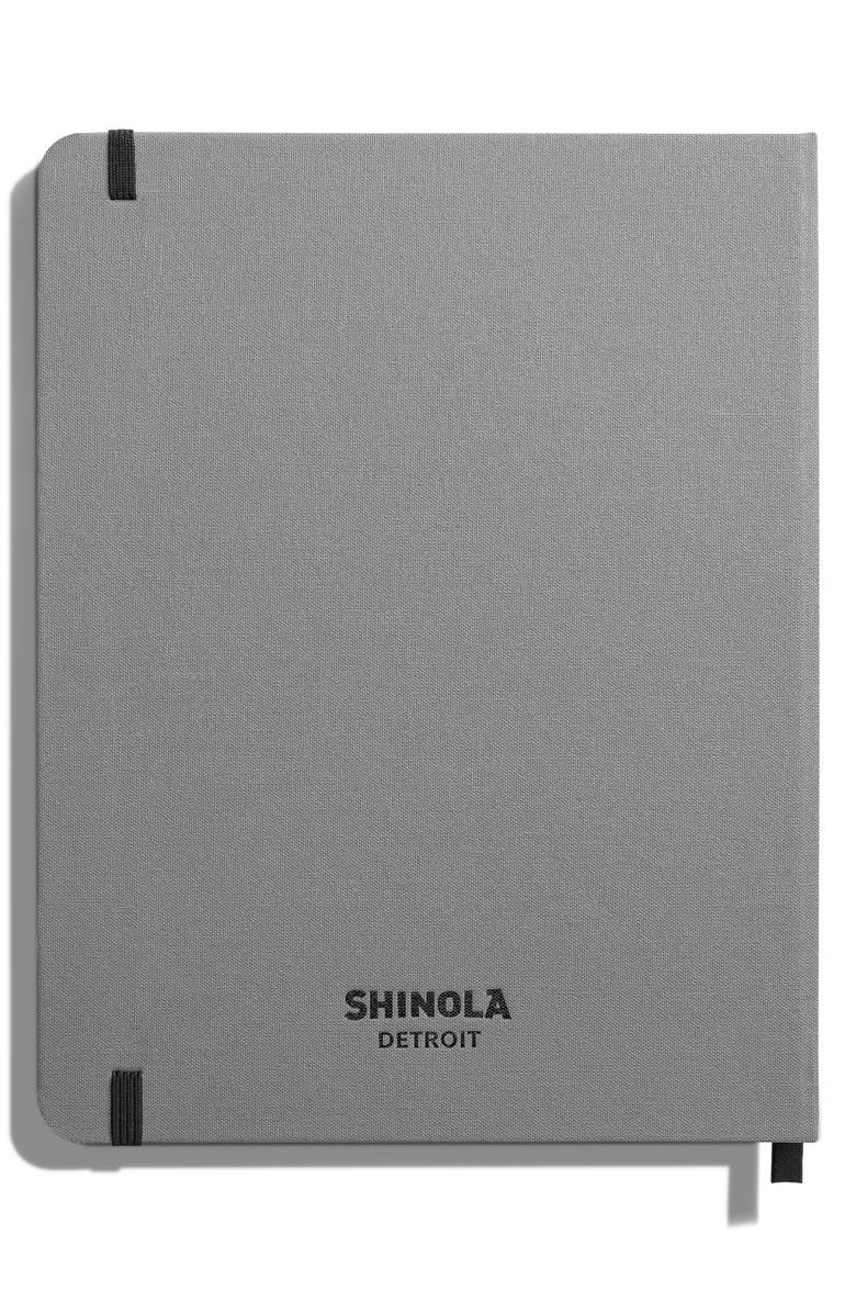 Shinola Large Hardcover Plain Journal, Alternate, color, Stone