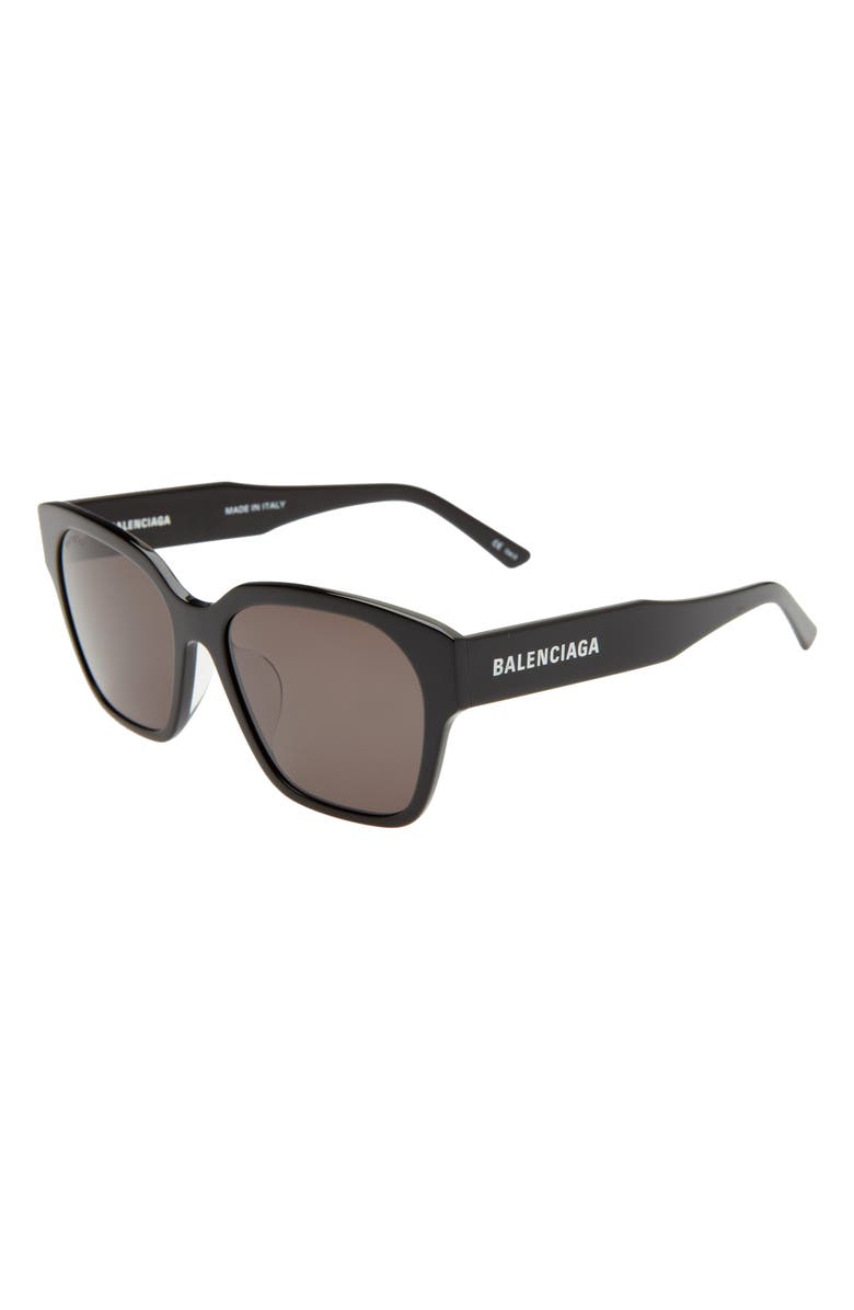 Balenciaga 56mm Square Sunglasses, Alternate, color,