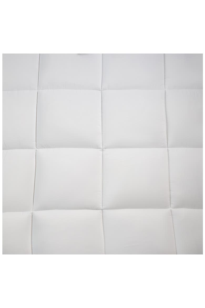 HOME SPUN Luxury Ultra Plush Mattress Topper, Alternate, color, WHITE
