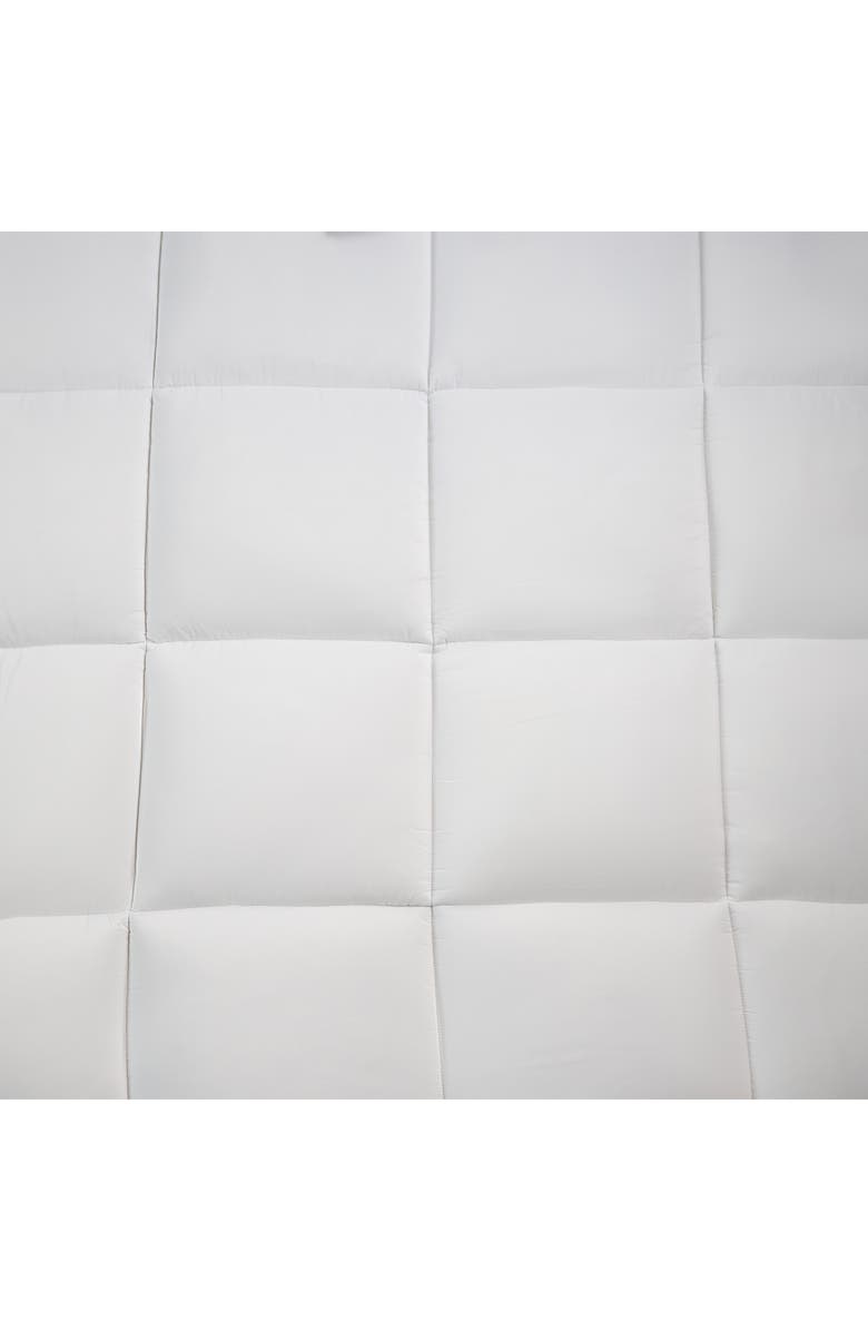 HOMESPUN HOME SPUN Luxury Ultra Plush Mattress Topper, Alternate, color, White