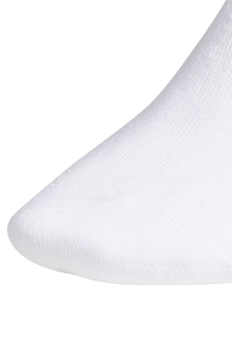 adidas Originals Originals Trefoil 6-Pack No-Show Socks, Alternate, color, White