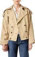 English Factory Double Breasted Trench Coat
